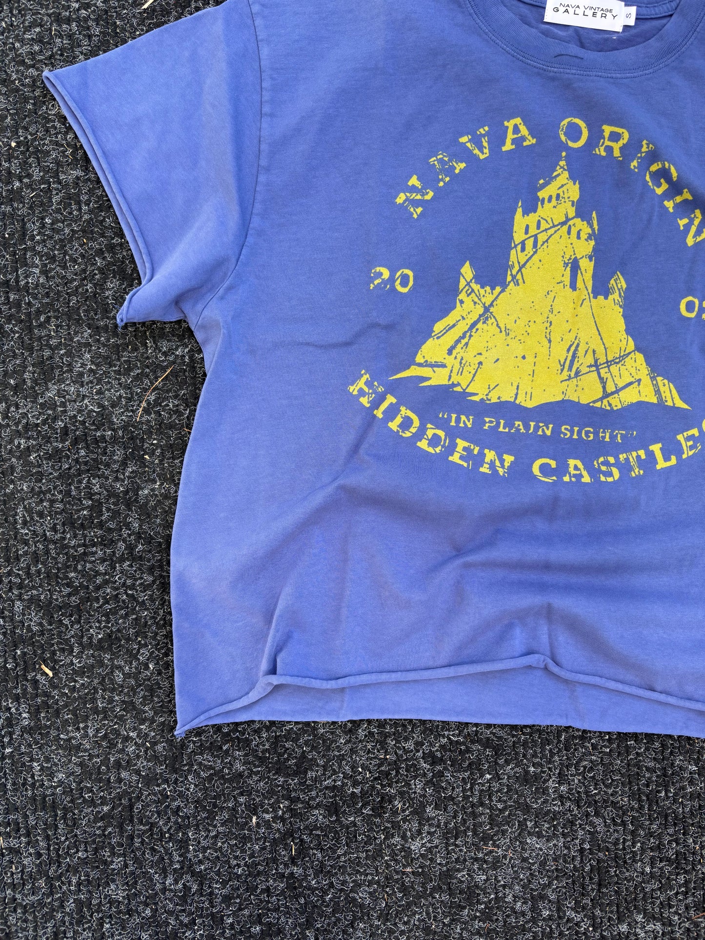 Hidden Castles Boxy Raw Edge T-Shirt