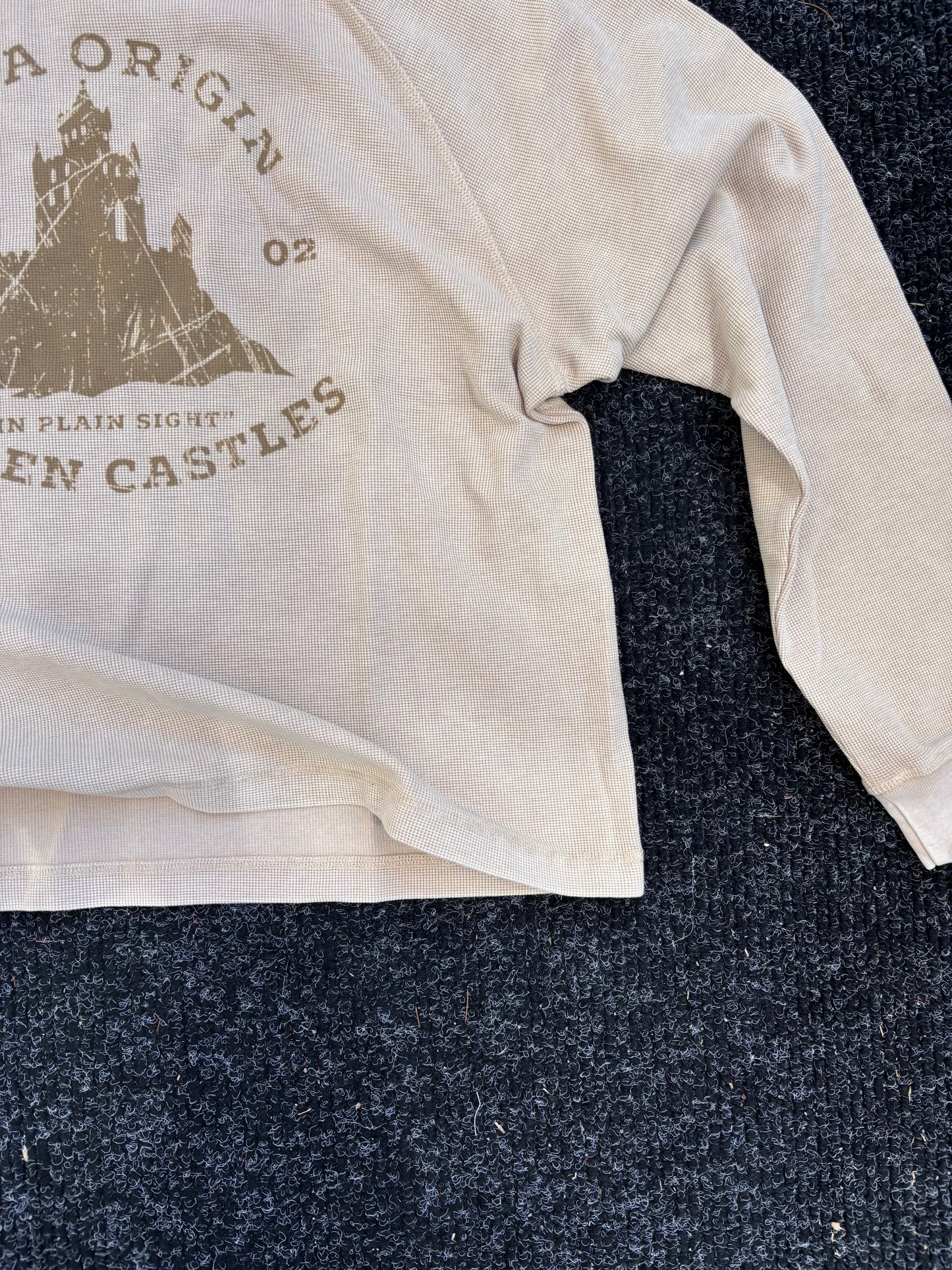 Hidden Castles Boxy Waffle Knit