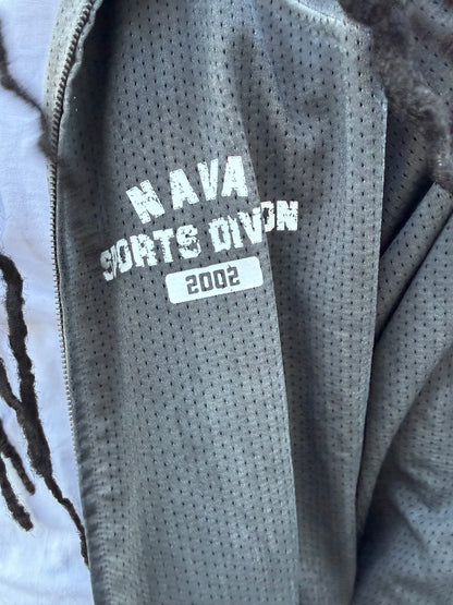 Sports Division Vintage Wash Full Zip Mesh Jacket
