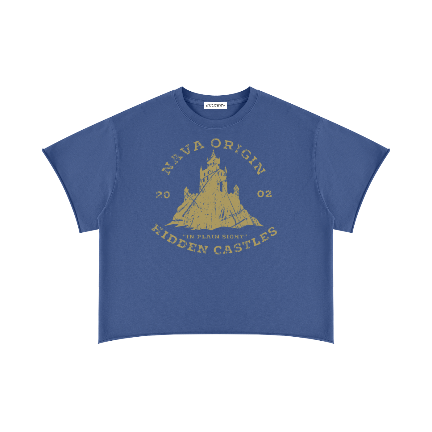 Hidden Castles Boxy Raw Edge T-Shirt