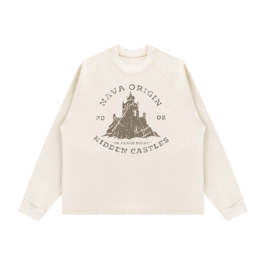 Hidden Castles Boxy Waffle Knit